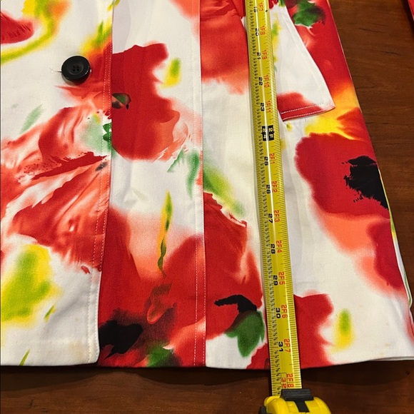 Calessa floral belted Jacket with pockets - Picture 10 of 11